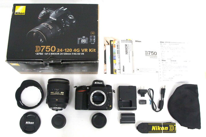 楽天市場】【中古】【美品】ニコン D750 24-120 VR レンズキット 