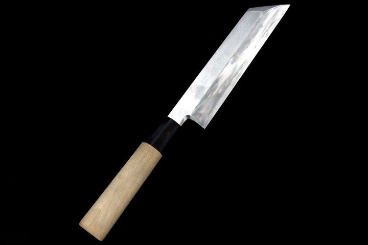 楽天市場】【中古】【極美品】堺實光 むきもの包丁 180mm 霞 銀三鋼 朴 