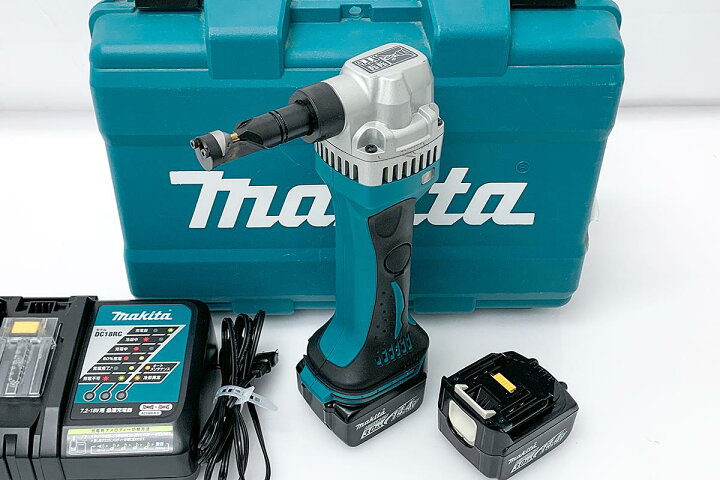 楽天市場】【中古】【美品】マキタ JN160DRF 1.6mm充電式ニブラ 14.4V 