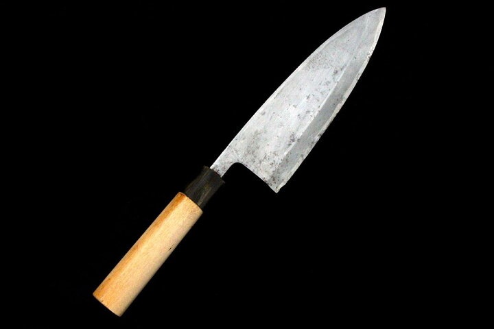 楽天市場】【中古】【美品】築地正本 出刃包丁 七寸 霞 朴柄 λA5695 