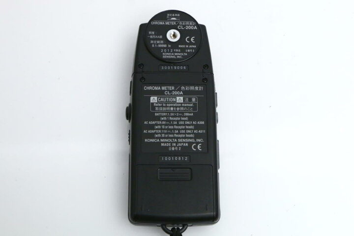 楽天市場】【中古】【美品】コニカミノルタ CL-200A 色彩照度計 γN827 