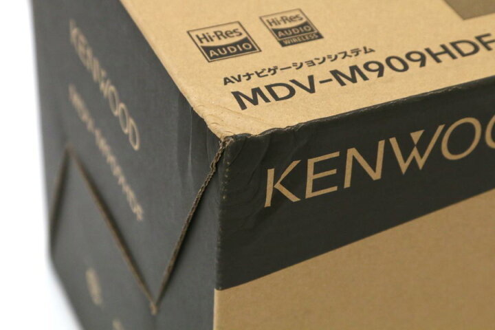 楽天市場】【中古】【未使用品】ケンウッド 彩速 MDV-M909HDF カーナビ 