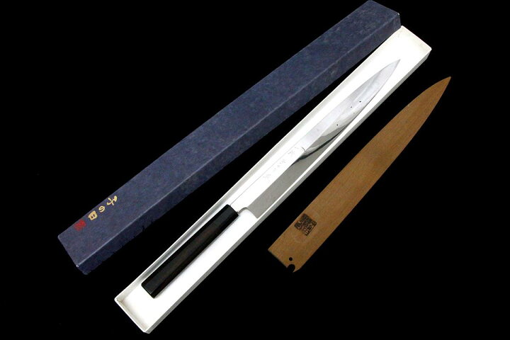 楽天市場】【中古】【極美品】子の日 一鉄 柳刃包丁 尺一 水本焼 水鏡  