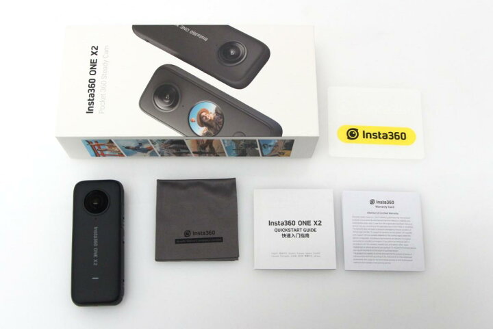 楽天市場】【中古】【美品】Insta360 ONE X2 ブラック γT400-2E4 