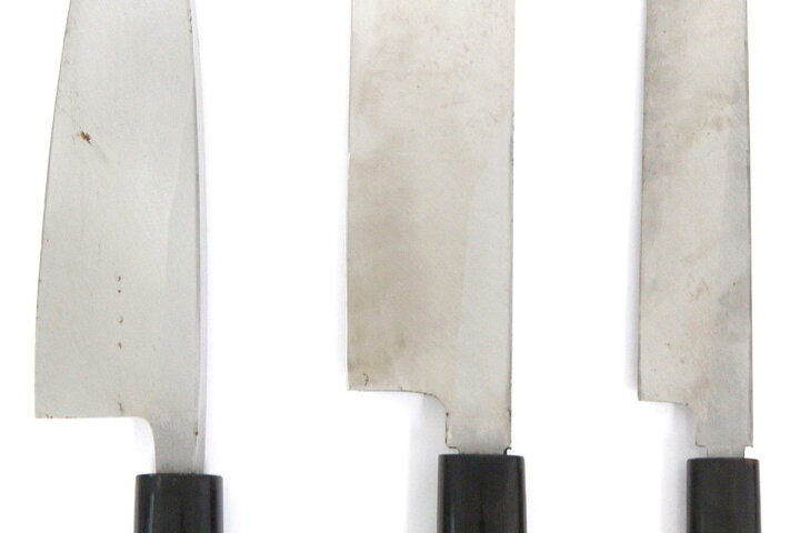 楽天市場】【中古】【極美品】木屋 武蔵野 木屋 和包丁3本セット (柳刃  