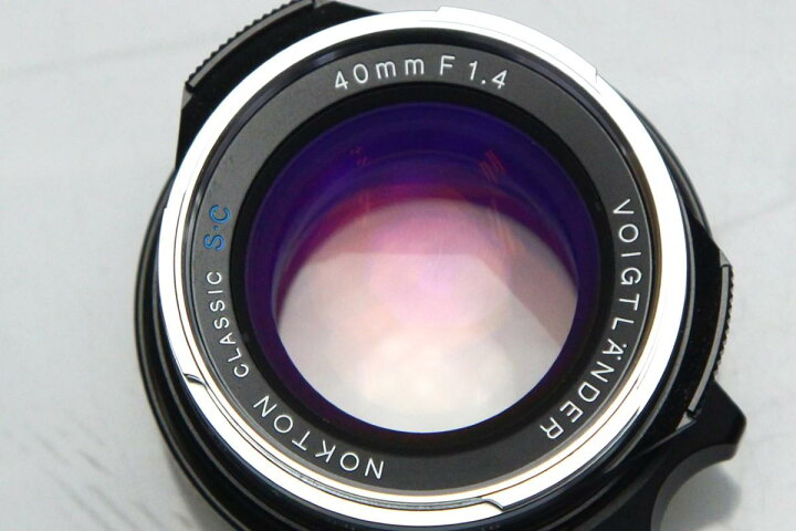 楽天市場】【中古】【美品】フォクトレンダー NOKTON classic 40mm F1 