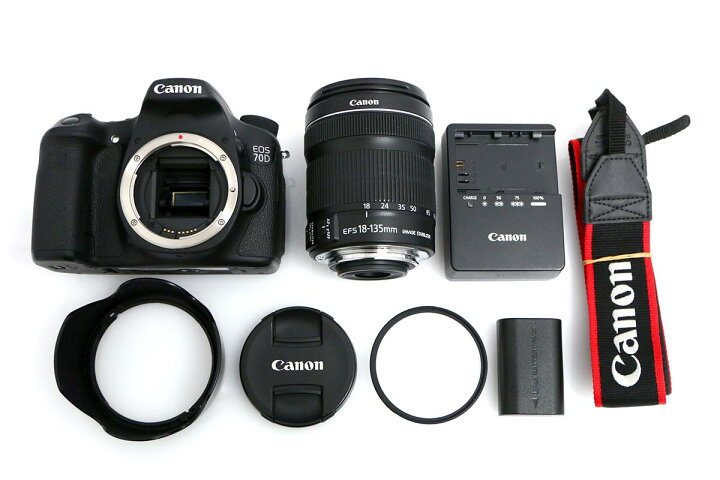 楽天市場】【中古】【並品】キヤノン EOS 70D EF-S18-135 IS STM 