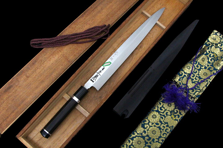 楽天市場】【中古】【極美品】正本総本店 柳刃包丁 尺一 純日本鋼 本焼  
