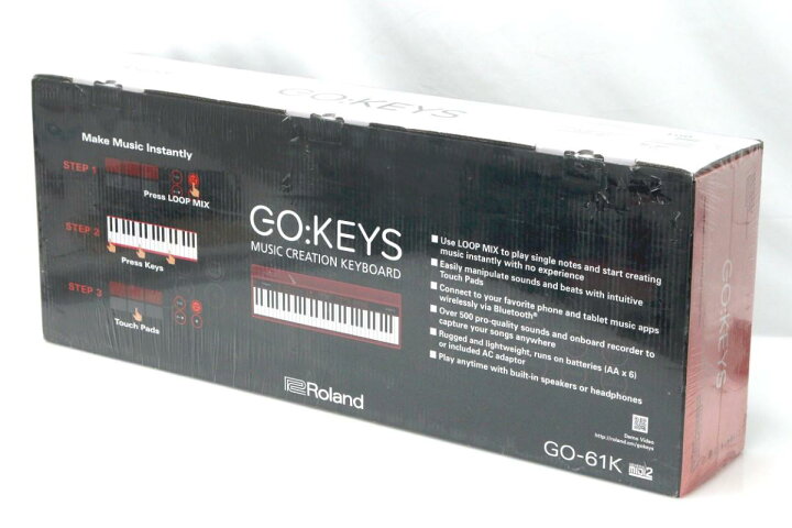 楽天市場】【中古】【未使用品】ローランド GO：KEYS GO-61K 