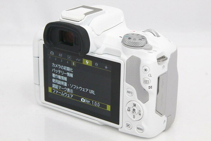 楽天市場】【中古】【美品】キヤノン EOS R50 ダブルズームキット 