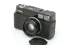 【中古】【美品】コニカ HEXAR ブラック CA01-T1283-3U4A konica フィルムカメラ 本体 ヘキサー 小型 35ミリ 中古
