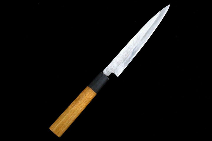 楽天市場】【中古】【美品】有次 柳刃包丁 霞 六寸 朴柄 KN02-A7536 
