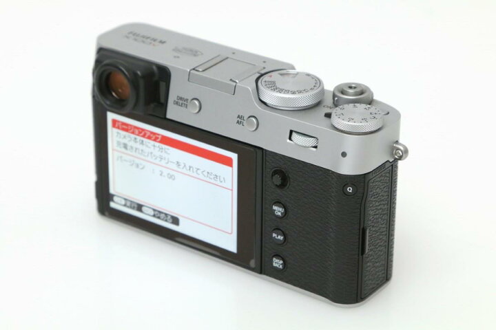 楽天市場】【中古】【美品】富士フイルム FUJIFILM X100V シルバー 
