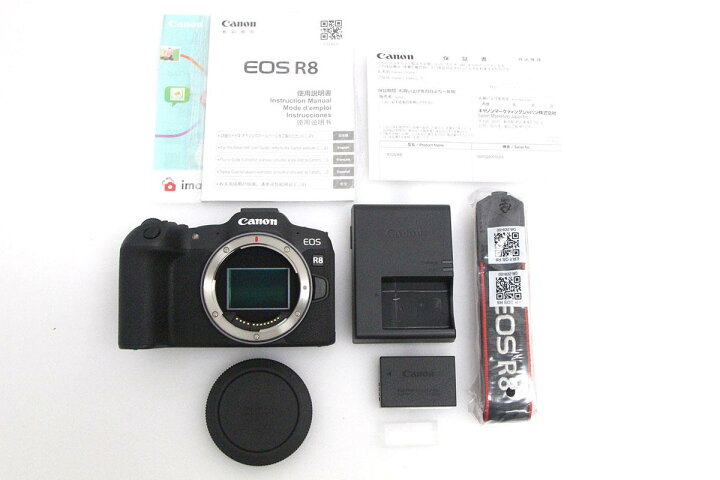 楽天市場】【中古】【極美品】キヤノン EOS R8 ボディ CA01-A7721-2S1 