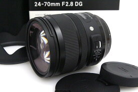 【中古】【美品】シグマ 24-70mm F2.8 DG OS HSM Art キヤノンEFマウント用 CA01-A7794-2A3 EFマウント 大口径 標準ズーム レンズ フルサイズ Art