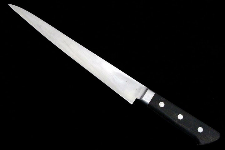楽天市場】【中古】【並品】杉本 筋引包丁 260mm モリブデン鋼 鍔付 箱 