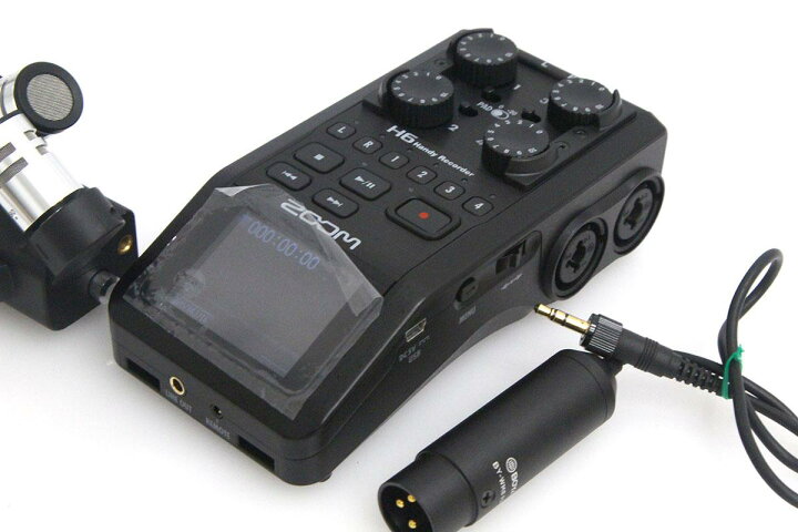 楽天市場】【中古】【美品】ZOOM Handy Recorder H6 BLK [Black  