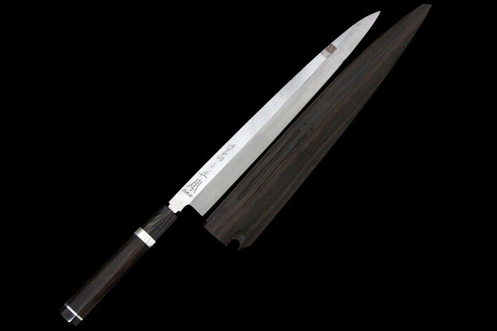 楽天市場】【中古】【極美品】正本総本店 柳刃包丁 本焼 尺一 純日本鋼  