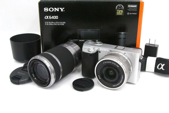 楽天市場】【中古】【極美品】ソニー α6400 ILCE-6400Y ダブルズーム 