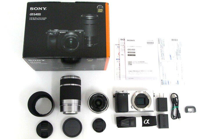 楽天市場】【中古】【極美品】ソニー α6400 ILCE-6400Y ダブルズーム 