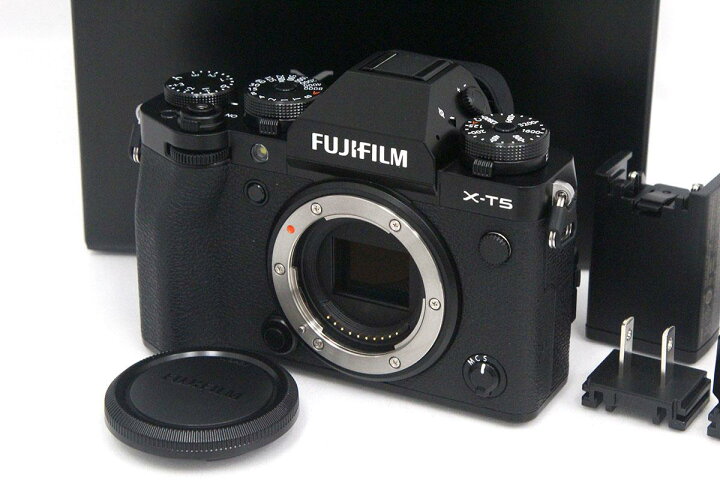 楽天市場】【中古】【極美品】富士フイルム X-T5 ボディ ブラック CA01 