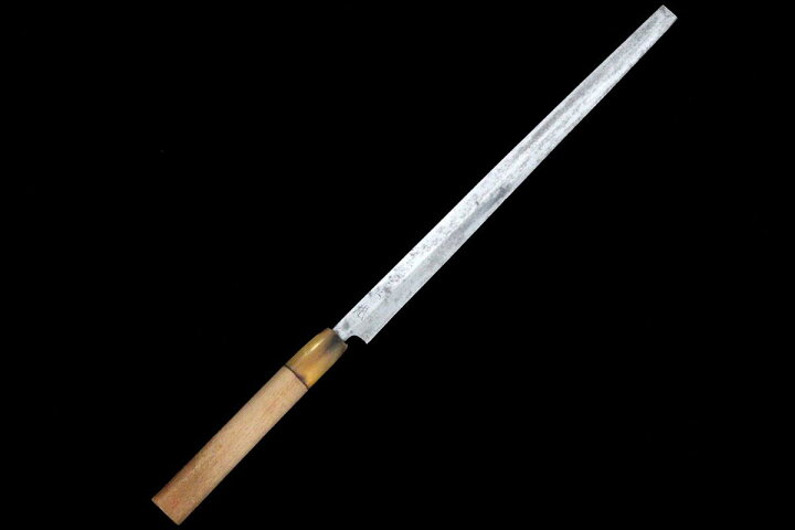 楽天市場】【中古】【並品】正本 蛸引包丁 本焼 尺一 純日本鋼 朴柄 