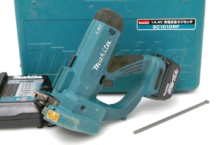 楽天市場】【中古】【並品】マキタ SC101DRF 充電式全ネジカッタ 14.4V 