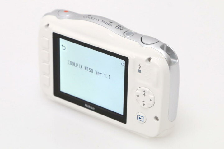 楽天市場】【中古】【極美品】ニコン COOLPIX W150 ホワイト CA01 