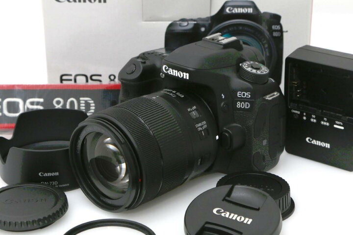 楽天市場】【中古】【訳有品】キヤノン EOS 80D EF-S18-135 IS USM 