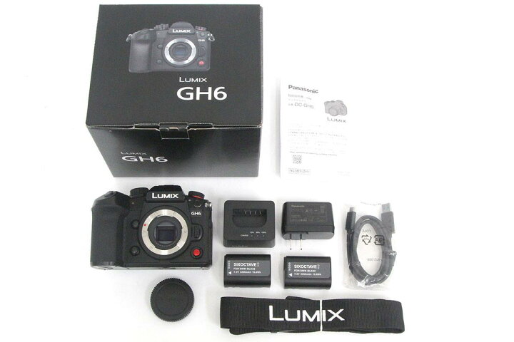 楽天市場】【中古】【美品】パナソニック LUMIX DC-GH6 ボディ CA01 