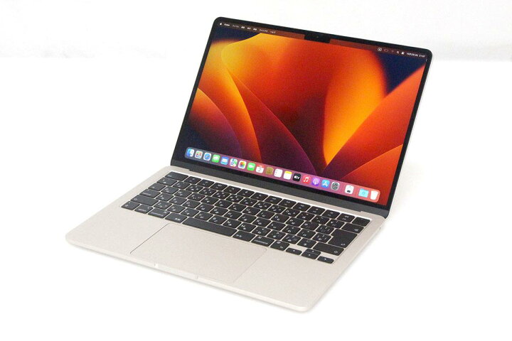 楽天市場】【中古】【極美品】Apple MacBook Air 13.6インチ スター 