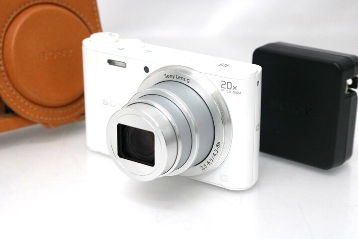 楽天市場】【中古】【並品】ソニー DSC-WX350-W ホワイト CA01-M2498 