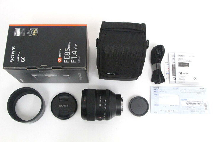 楽天市場】【中古】【極美品】ソニー FE 85mm F1.4 GM SEL85F14GM CA01 