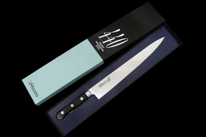 楽天市場】【中古】【未使用品】ミソノ 筋引包丁 270mm ステンレス 