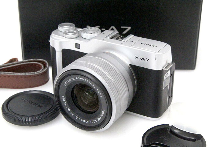 楽天市場】【中古】【並品】富士フイルム X-A7 レンズキット シルバー 
