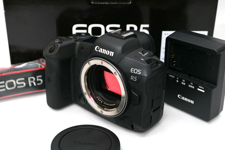 楽天市場】【中古】【極美品】キヤノン EOS R5 ボディ CA01-M2593-3Y3 