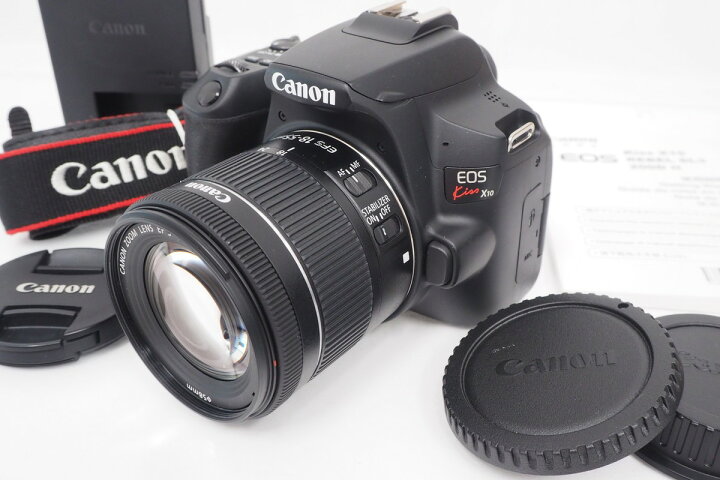 楽天市場】【中古】【並品】キヤノン キヤノン EOS Kiss X10 EF-S18-55 