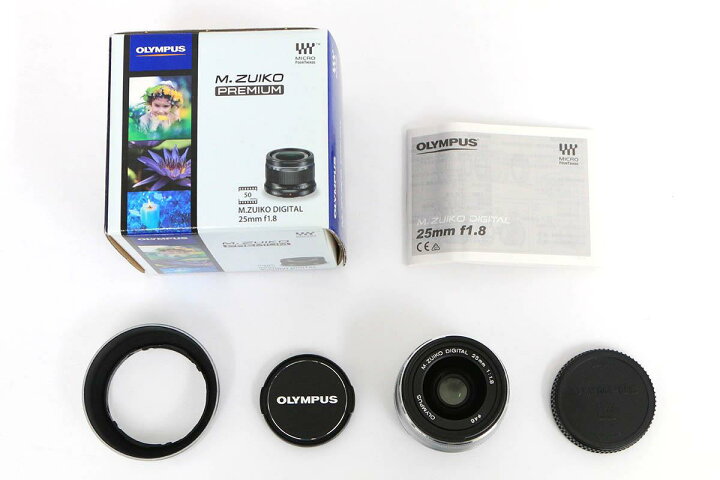 楽天市場】【中古】【美品】オリンパス M.ZUIKO DIGITAL 25mm F1.8 