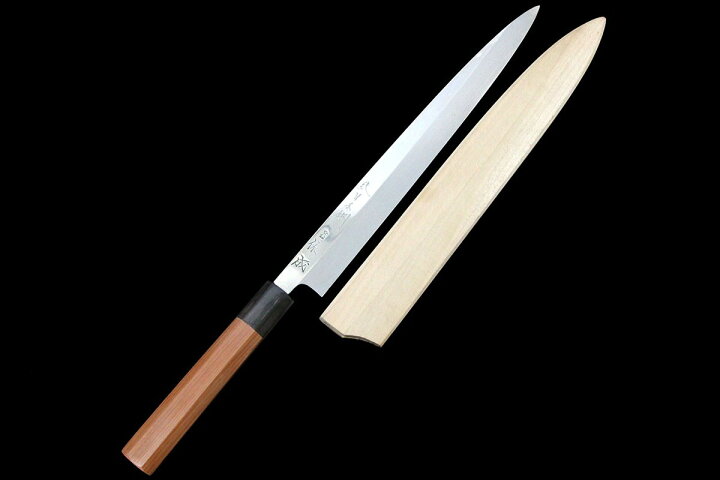 楽天市場】【中古】【未使用品】佑成 柳刃包丁 本焼 尺 純日本鋼 花梨 