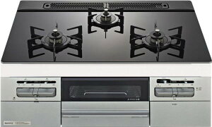 ノーリツ N3WV6G 12A13A スタンダードガラストップ ビルトインコンロ 都市ガス用 キッチン ホーロー 温度調節 火力 両面焼水なしグリル