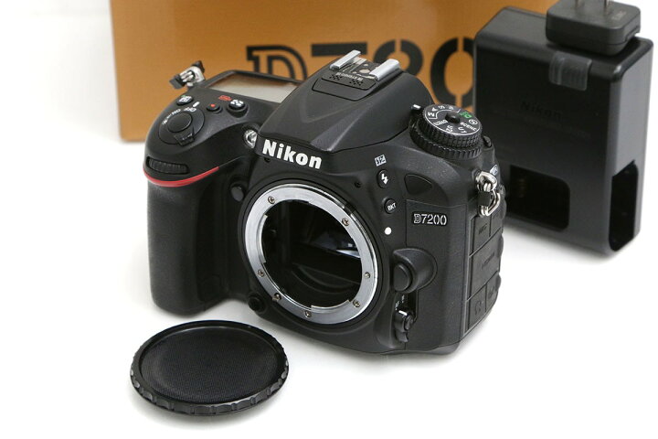 楽天市場】【中古】【美品】ニコン D7200 ボディ CA01-B1356-2R7 