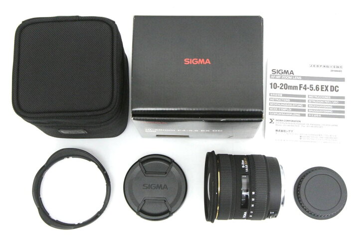 楽天市場】【中古】【並品】シグマ 10-20mm F4-5.6 EX DC HSM キヤノン 