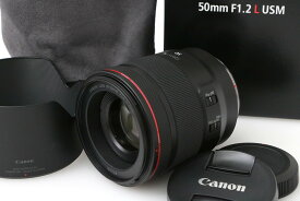 【中古】【美品】キヤノン RF50mm F1.2L USM CA01-M4751-2Q3 Canon RFマウント フルサイズ 大口径 単焦点 Lレンズ 中古
