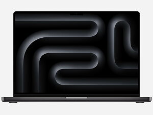 アップル MacBook Pro Liquid Retina XDRディスプレイ 16.2 MX2X3J/A スペースブラック Apple M4 Proチップ メモリ容量:24GB SSD容量:512 GB 2024 MX2X3JA 20コア GPU 16コアNeural Engine