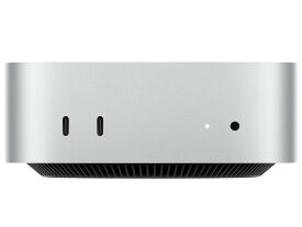 アップル Mac mini MU9E3J/A シルバー Apple M4チップ メモリ容量：16GB メモリ最大容量：32GB SSD：512GB MU9E3JA 10コアGPU 16コアNeural Engine1000 BASE