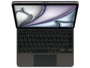 �A�b�v�� 11�C���`iPad Air(M3)�p Magic Keyboard ���{�� MGYX4J/A �u���b�N MGYX4JA ��p�P�[�X �X�^���h�@�\ �L�[�{�[�h