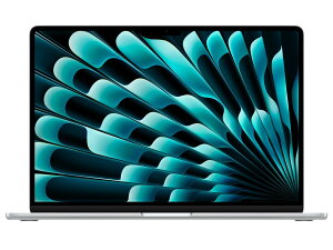 �A�b�v�� MacBook Air 15.3�C���` Liquid Retina�f�B�X�v���C MC6J4J/A �V���o�[ Apple M4�`�b�v �������e�ʁF24GB SSD�e�ʁF512GB MC6J4JA 10�R�A GPU 2025 16�R�A Neural Engine