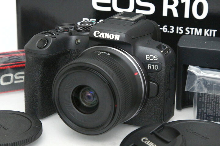 楽天市場】【中古】【極美品】キヤノン EOS R10 RF-S18-45 IS STM