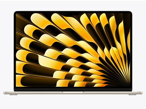 �A�b�v�� MacBook Air 15.3�C���` Liquid Retina�f�B�X�v���C MDVD4J/A �X�^�[���C�g Apple M5�`�b�v �������e�ʁFSSD�e�ʁF512GB 10�R�A GPU 16�R�ANeural Engine �m�[�g PC Wi-Fi7