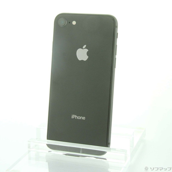 Apple(アップル) iPhone8 64GB スペースグレイ MQ782J／A SIMフリー 【368-ud】
